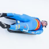 War in Lake Placid bester Südtiroler: Dominik Fischnaller. © kristen-images.com / Michael Kristen