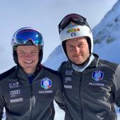 Yanick Gunsch (links) und Dominik Zuech.