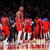 Alijah Martin jubelte mit den Toronto Raptors. © APA / COLE BURSTON