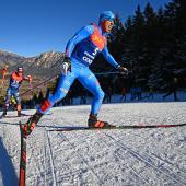 Auch Federico Pellegrino (vorne) zeigte ein starkes Rennen.