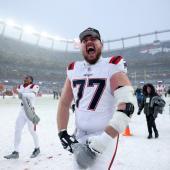 Ben Brown steht mit New England im Super Bowl. © APA / MATTHEW STOCKMAN