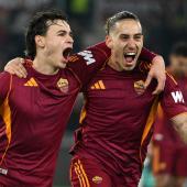 Der AS Rom feierte einen wichtigen Heimsieg © ANSA / ETTORE FERRARI