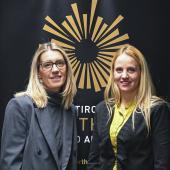 Die neue Direktorin Evi Hilpold (links) und ihre Stellvertreterin Alexia Demez.