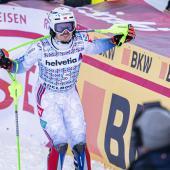 Henrik Kristoffersen was furious. © ANSA / ANTHONY ANEX