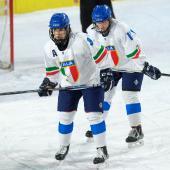Italy's women suffered a narrow defeat in the Ritten competition. © Max Pattis