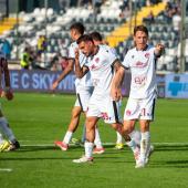 Manuel Fischnaller (r.) spielt in Trapani stark auf. Sein Club steckt aber in Schwierigkeiten.