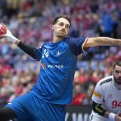 Mikael Helmersson aus Brixen erzielte vier Tore. © ANSA / Bo Amstrup