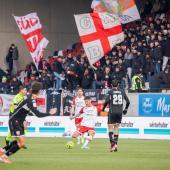 Mit Verspätung konnte die Partie zwischen dem FCS und Padova begonnen werden.