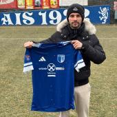 Obermais' new striker has already familiarized himself with his new stadium.