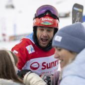 Roland Fischnaller hat in Scuol seine ganze Klasse unter Beweis gestellt. © ANSA / GIAN EHRENZELLER