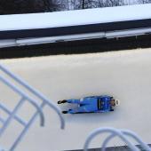 Sandra Robatscher war in Sigulda die beste Südtirolerin. © ANSA / TOMS KALNINS