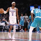 Shai Gilgeous-Alexander entschied das Top-Duell. © APA / JOSHUA GATELEY