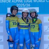 Tina Stuffer, Nina Castiglioni and Lotte Mulser.