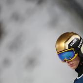 Alex Insam, sauteur à ski de Val Gardena. © APA/afp / ANNE-CHRISTINE POUJOULAT