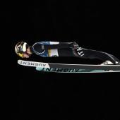 Alex Insam zeigte eine starke Vorstellung. © APA/afp / ANNE-CHRISTINE POUJOULAT