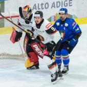 Alex Petan (r.) und die Azzurri gaben gegen Deutschland eine gute Figur ab. © Vanna Antonello
