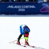 Alex Vinatzer was unable to capitalize on his good starting position. © ANSA / ANNA SZILAGYI