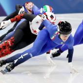 Arianna Fontana ist im Finale an einer Medaille vorbeigeschrammt. © ANSA / ROBERT GHEMENT