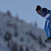 Le coureur de boardercross Omar Visintin a été éliminé en huitièmes de finale des Jeux olympiques de Livigno. Après sa performance, le vétéran originaire d'Algund a expliqué les raisons de son échec. © stol