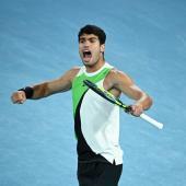 Carlos Alcaraz gewinnt die Australian Open. © ANSA / JAMES ROSS