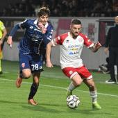 Daniele Casiraghi joue avec le FCS contre la meilleure équipe de Monza.