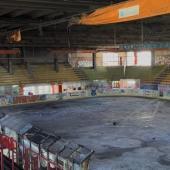 Das Stadion „Agorá“ in Mailand gleicht derzeit einer Ruine.