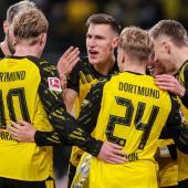Der BVB siegte zum sechsten Mal in Folge © Imago