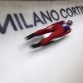 Der Eiskanal in Cortina wurde neu errichtet. © APA/afp / FRANCK FIFE