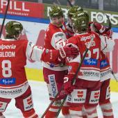 Le HC Bozen a célébré une victoire sans appel. © Vanna Antonello