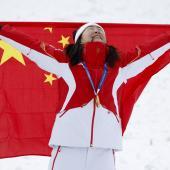 Der Jubel bei Mengtao Xu war nach dem Olympiasieg groß. © ANSA / GUILLAUME HORCAJUELO