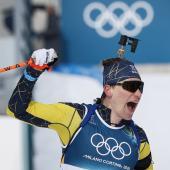 Der neue Olympiasieger: Martin Ponsiluoma © APA/afp / ODD ANDERSEN