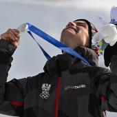 Der Nordtiroler Johannes Lamparter gewann Silber. © APA/afp / JAVIER SORIANO
