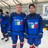 Diego Kostner (links) hat sich verletzt. © Instagram / hcap_official