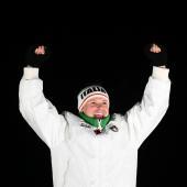 Dominik Fischnaller est le médaillé de bronze du Tyrol du Sud. © APA/afp / MARCO BERTORELLO