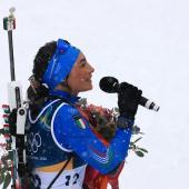 Dorothea Wierer hat am Samstag ihre Karriere beendet. © ANSA / PIERRE TEYSSOT