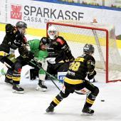 Eddie Pasquale und der HC Pustertal feierten einen knappen Sieg. © I. Foppa / HC Pustertal