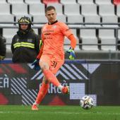 FCS-Torhüter Marius Adamonis (rechts) war ein sicherer Rückhalt. © FC Südtirol