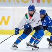 Franziska Stocker (vorne) will mit Italien ins Olympia-Viertelfinale. © Vanna Antonello