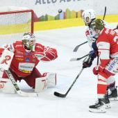 Für den HCB um Tormann Sam Harvey geht es um das Heimrecht in der ersten Playoff-Runde. © Vanna Antonello