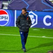 Inter-Trainer Christian Chivu gastiert mit seinem Team in Norwegen. © APA/afp / THOMAS ANDERSEN