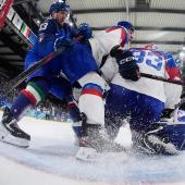 Italien wehrte sich mit aller Macht. © APA/afp / DARKO BANDIC