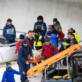 Jakob Mandlbauer geht es den Umständen entsprechend gut. © ANSA / JEAN-CHRISTOPHE BOTT