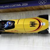 Laura Nolte hat sich zur Olympiasiegerin gekrönt. © ANSA / DANIEL DAL ZENNARO