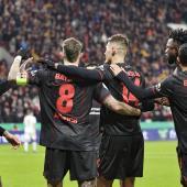 Leverkusen darf jubeln. © ANSA / FRIEDEMANN VOGEL