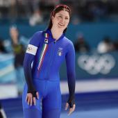 Maybritt Vigl hat einen besonderen Tag hinter sich. © ANSA / TERESA SUAREZ