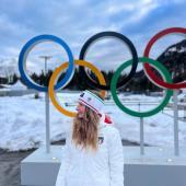 Sie war hin- und hergerissen: Lara Della Mea. © Instagram