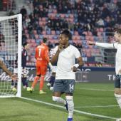 Tijjani Noslin  glich für Lazio gegen Bologna aus. © ANSA / SERENA CAMPANINI