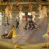 Viel Kunst und Kultur: Die Abschlussfeier der Olympischen Spielen fand unter anderem im Amphitheater von Verona statt. © ANSA / ROBERT GHEMENT