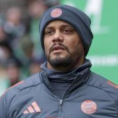 Vincent Kompany hat auf den mutmaßlichen Rassismus-Vorfall um Fußballstar Vinícius Júnior reagiert. © ANSA / CHRISTOPHER NEUNDORF