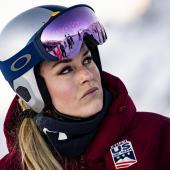 Zurück in Cortina d'Ampezzo: Wie geht es Lindsey Vonn und ihrem Knie? © ANSA / JEAN-CHRISTOPHE BOTT